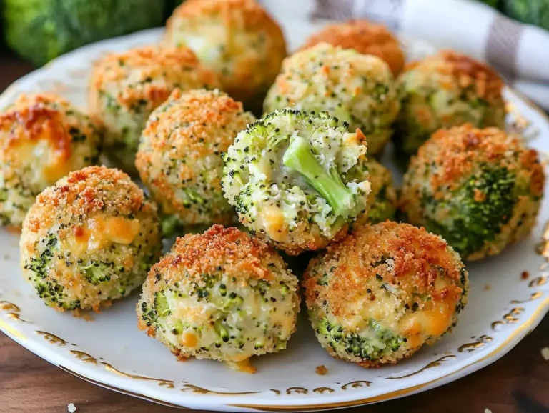 Easy Baked Broccoli Cheese Balls Recipe for Healthy Snacking