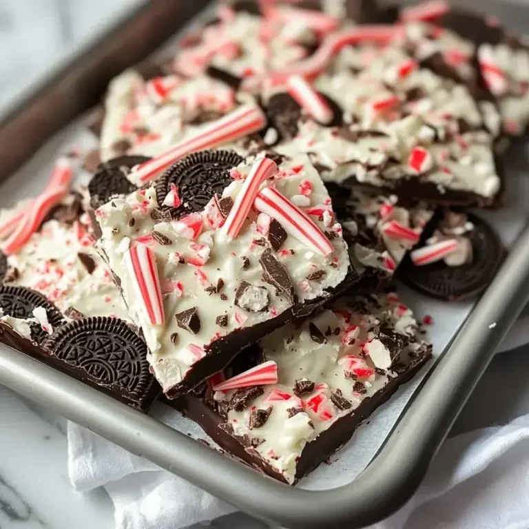 Peppermint Oreo Bark