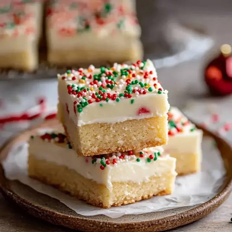 The Best Christmas Sugar Cookie Bars