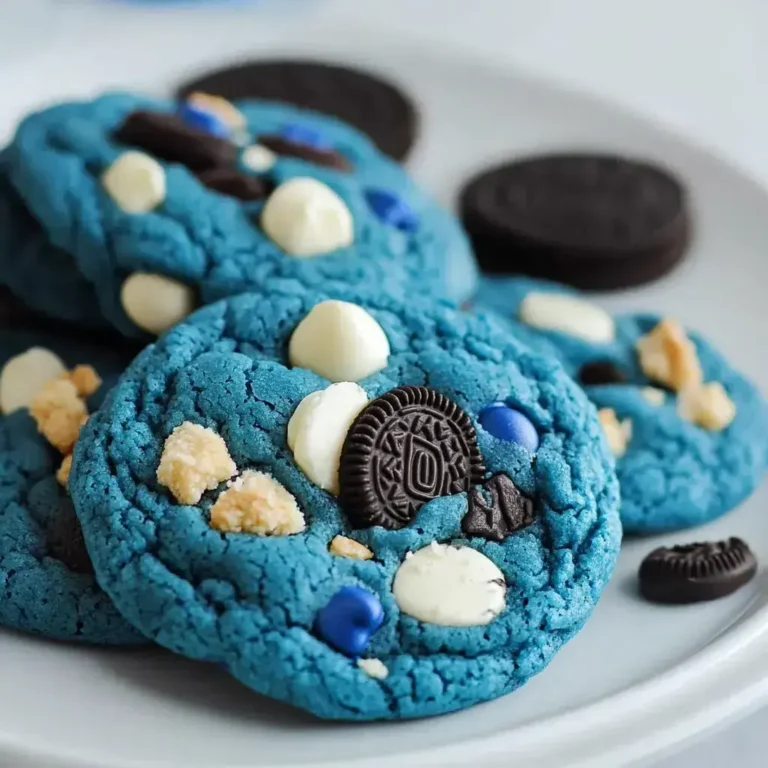 Cookie Monster Cookie Recipe