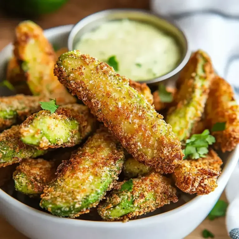 Air Fryer Avocado Fries