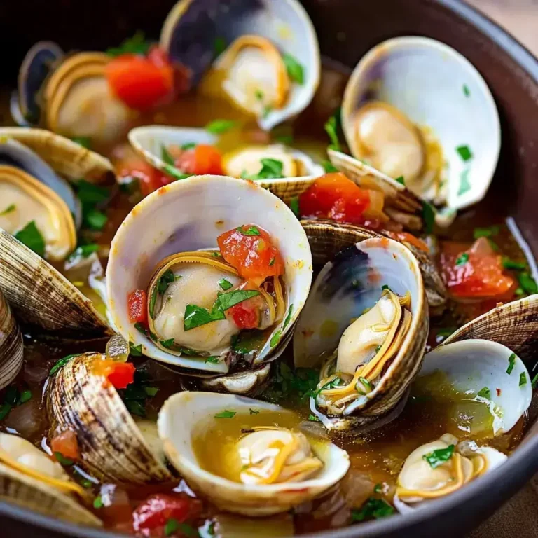 Mediterranean-Style Steamed Clams Recipe
