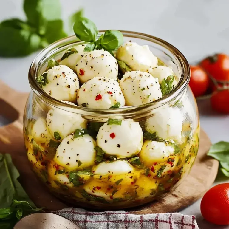 Marinated Mozzarella Balls