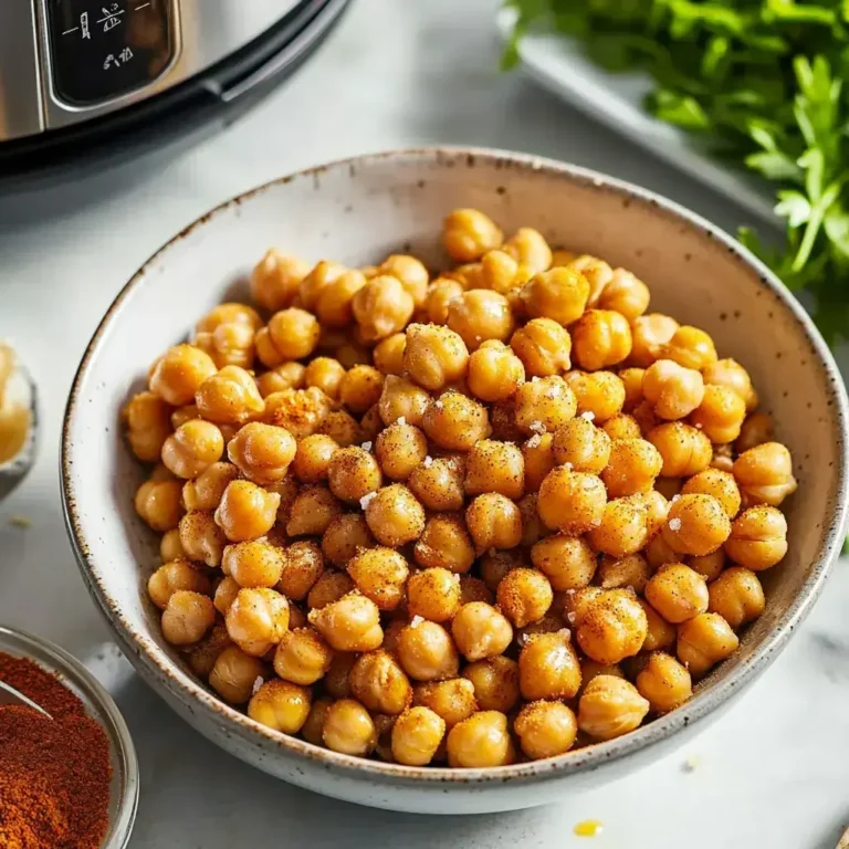Air Fryer Chickpeas