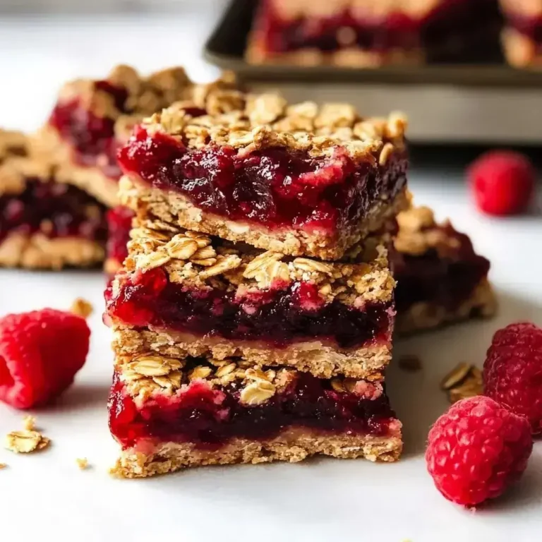 Easy Jam Oat Bars