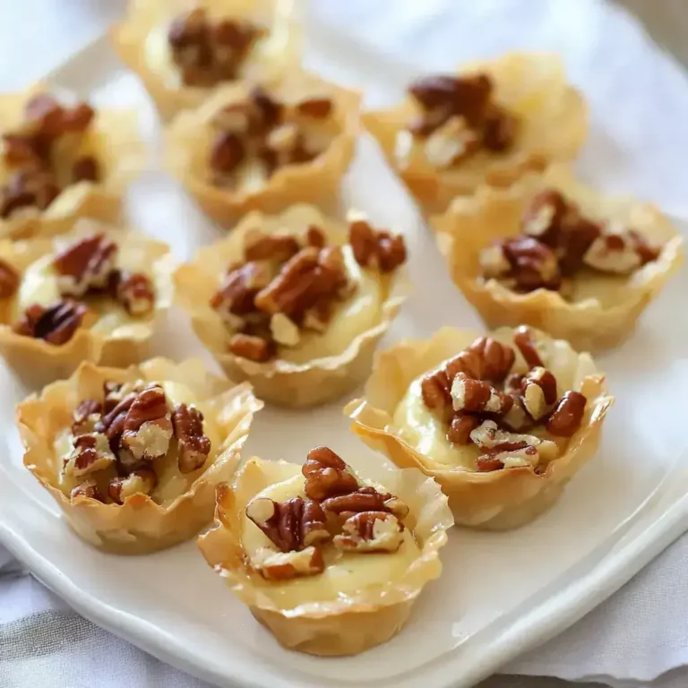 Bourbon Pecan Brie Bites Recipe