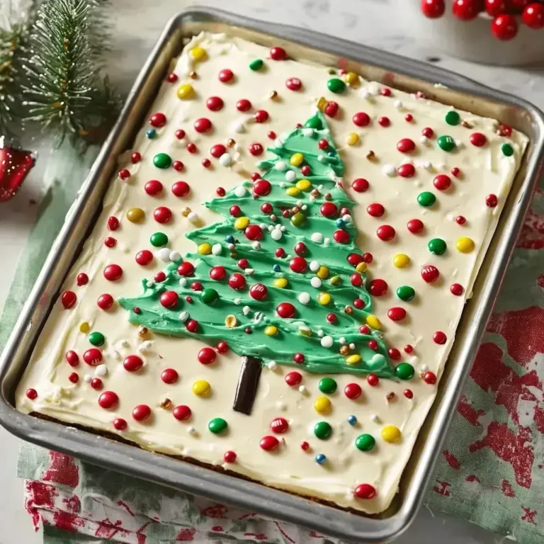 Holiday Tree Cake