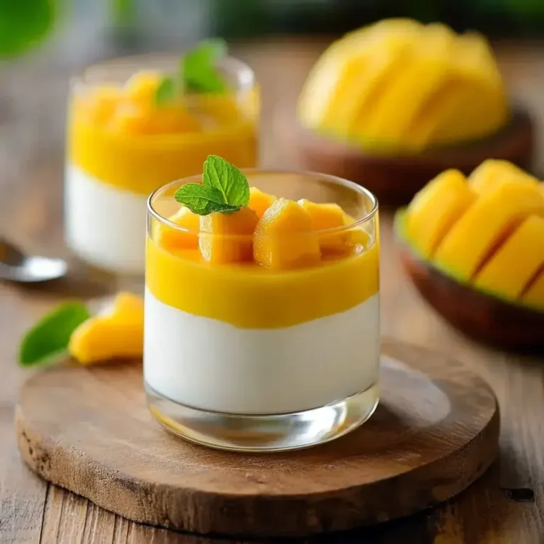 Mango Panna Cotta