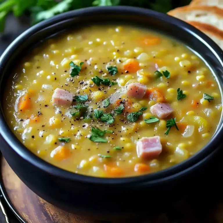 Easy Split Pea Soup