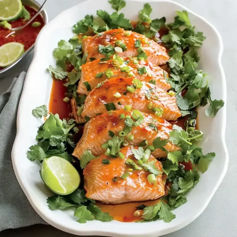 Sweet Chili Glazed Salmon