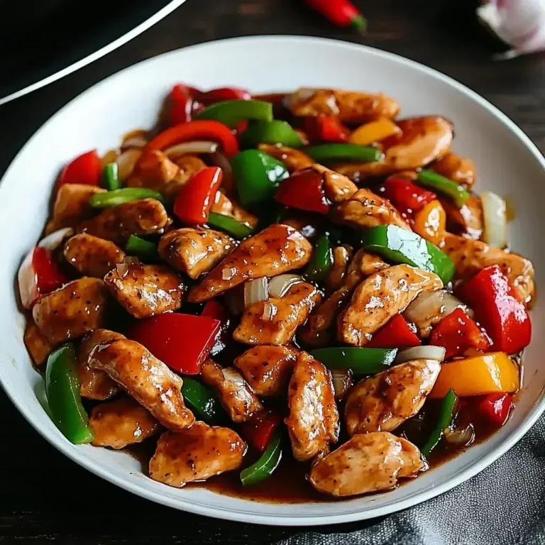 Black Pepper Chicken