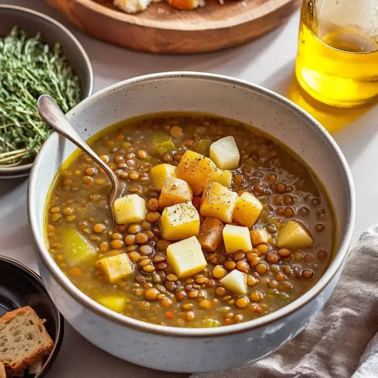 Lentil Potato Soup