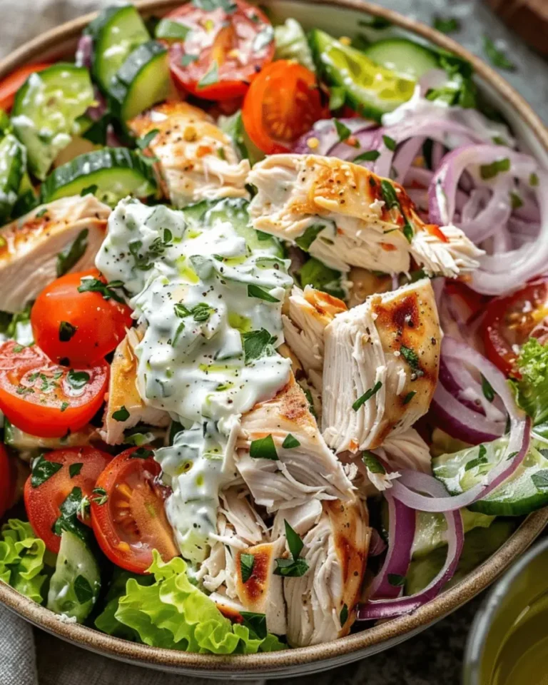 TZATZIKI CHICKEN SALAD