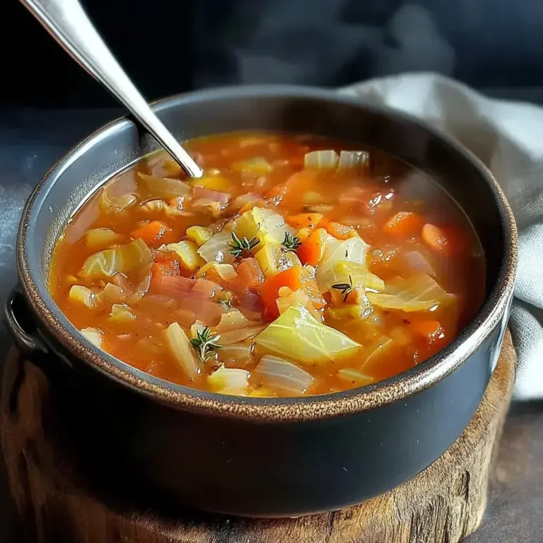 Healthy Weight Loss Cabbage Soup