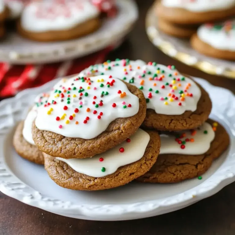 Soft Gingerbread Cookies