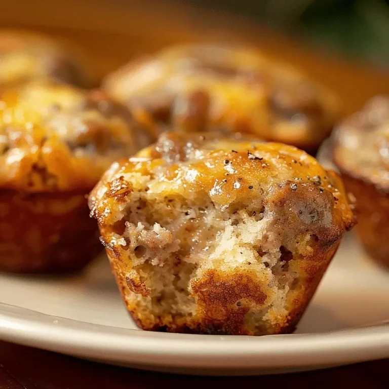 Easy Sausage Breakfast Muffins