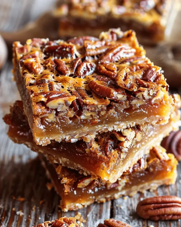 Southern Pecan Pie Bars