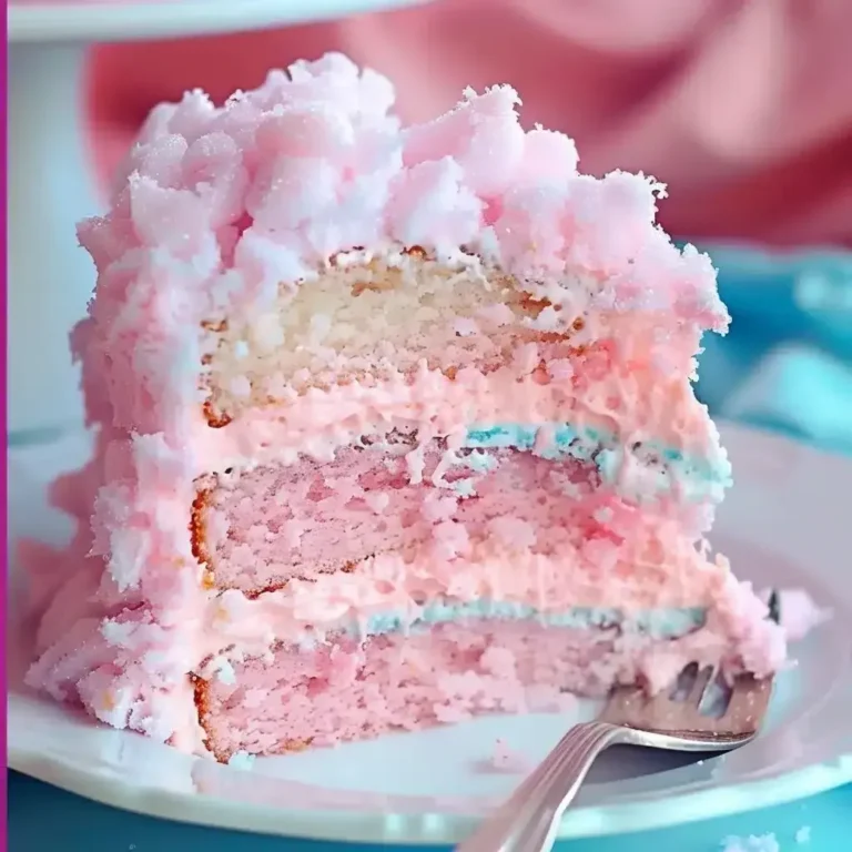 Cotton Candy Cake