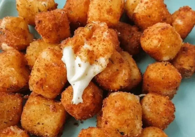 EASY FRIED CHEESE BITES