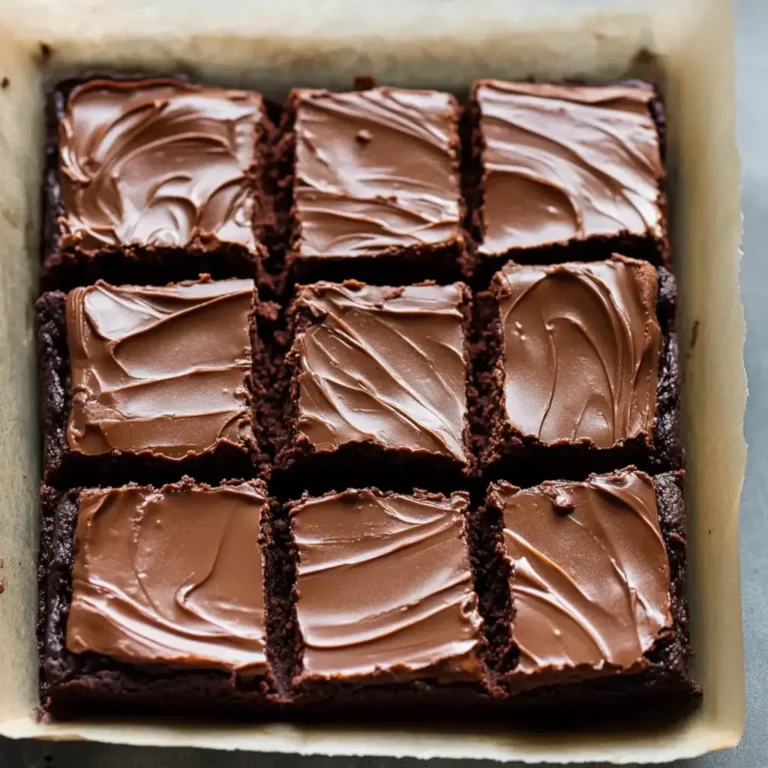 Chewy Fudgy Frosted Brownies
