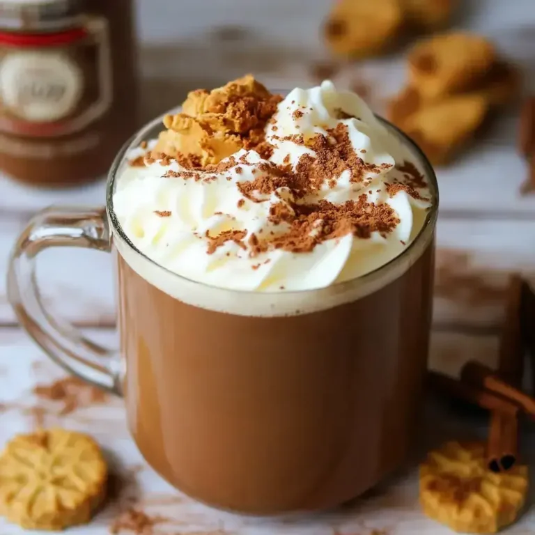 Biscoff Hot Chocolate