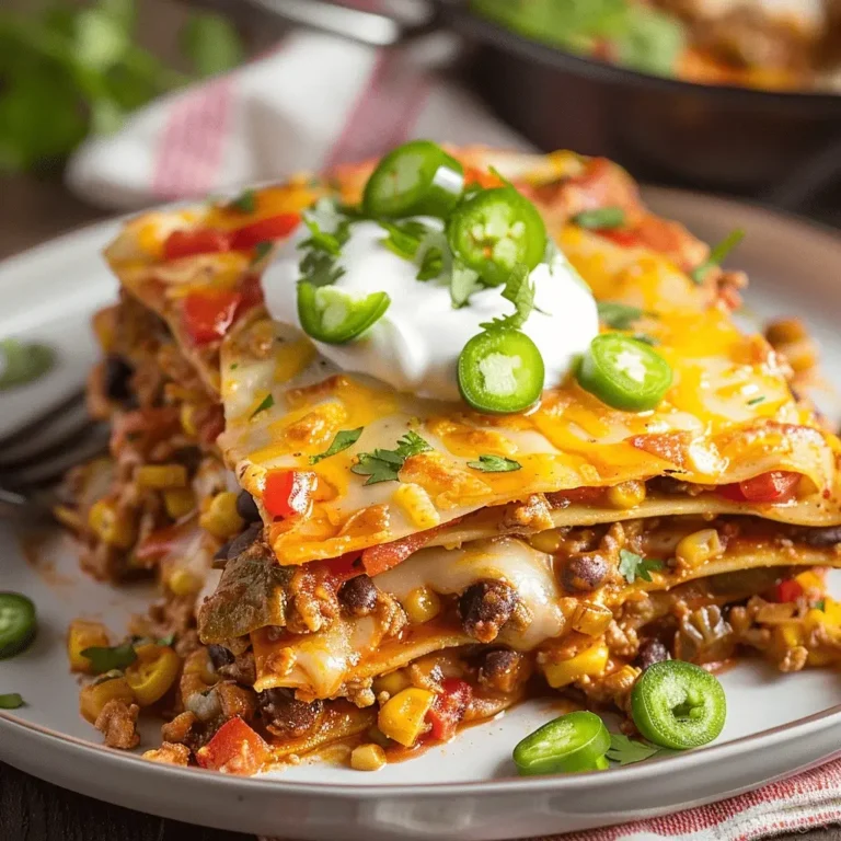 Mexican Taco Lasagna
