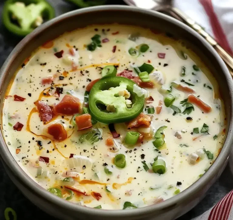 Spicy Jalapeño Popper Soup