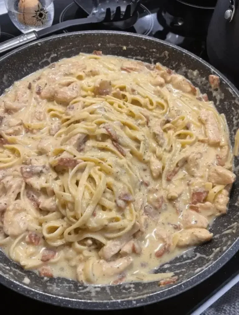 Creamy Chicken Carbonara