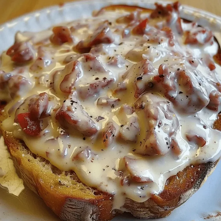 CREAMED CHIPPED BEEF