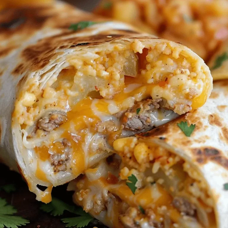 Cheesy Potato Burritos