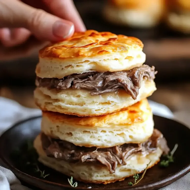 French Dip Biscuits