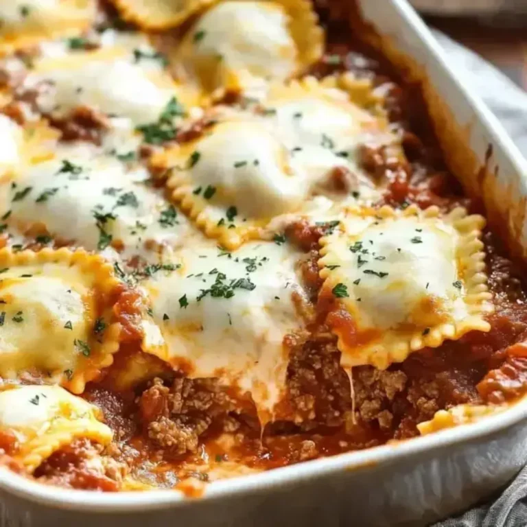Million Dollar Ravioli Casserole