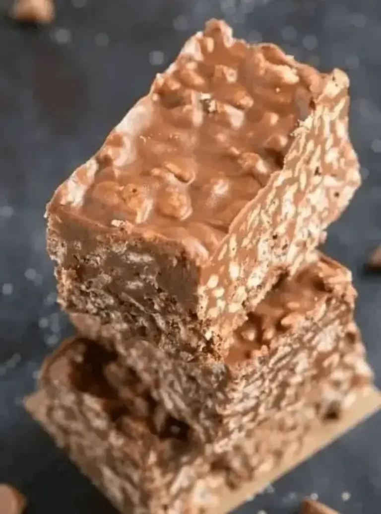 No-Bake Homemade Crunch Bars