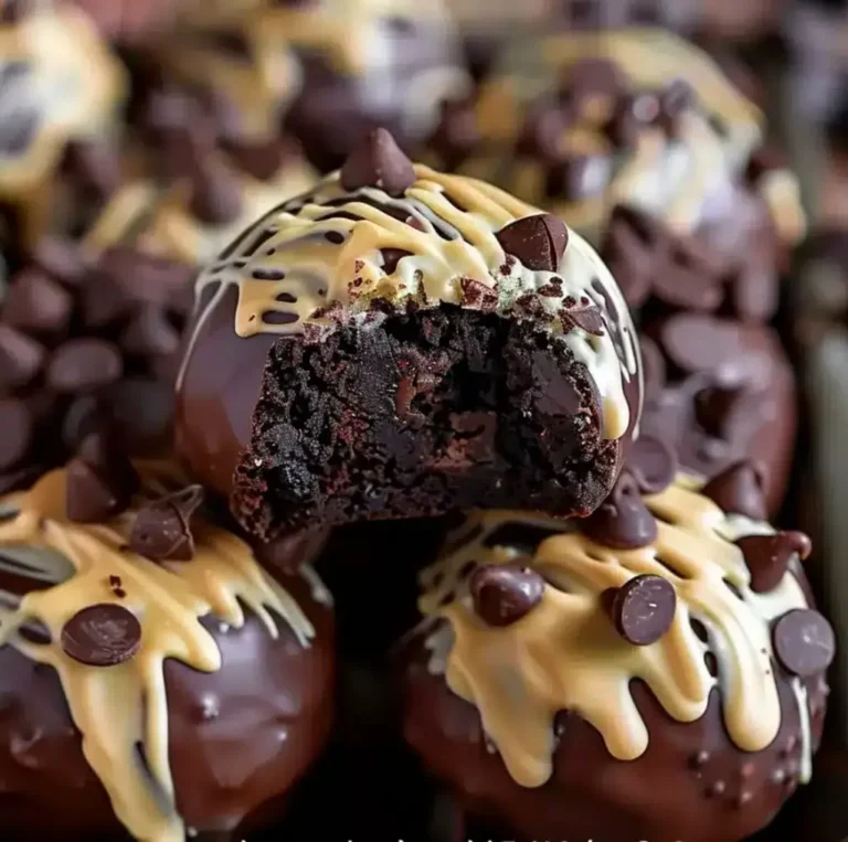 Chocolate Chip Cookie Dough Brownie Bombs