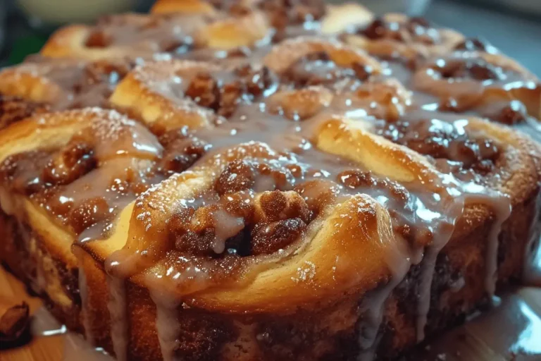 Cinna-bun Cake In The Oven