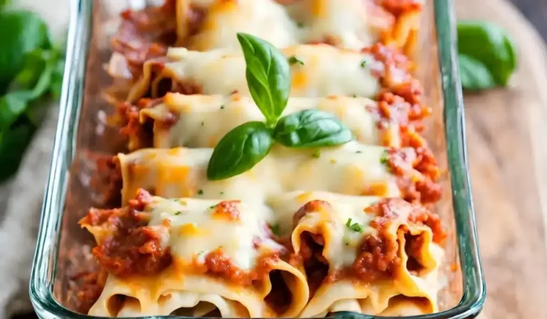 Buffalo Chicken Lasagna Roll Ups