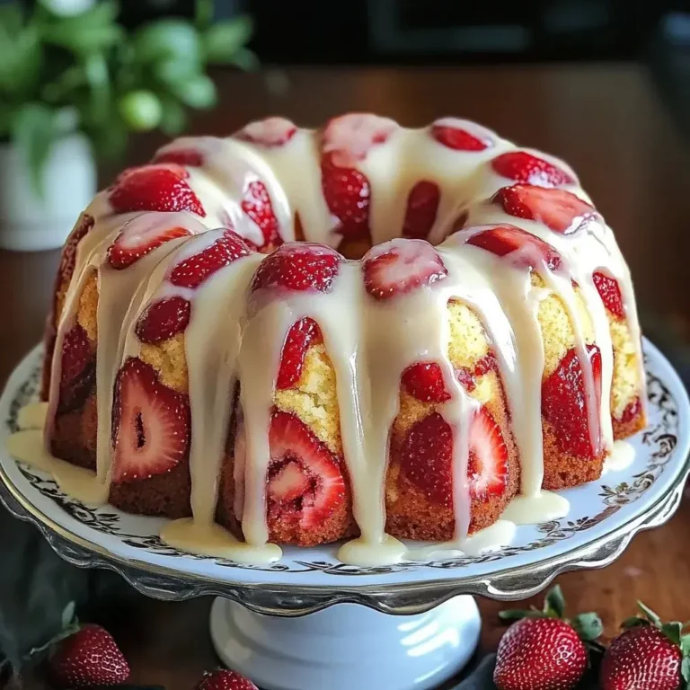 Rich & Fruity Pound Cake
