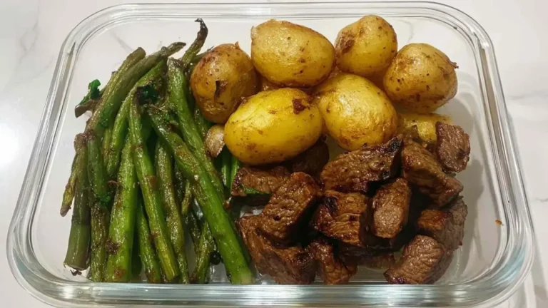 Garlic Balsamic Steak Bites | Quick & High Protein Meal