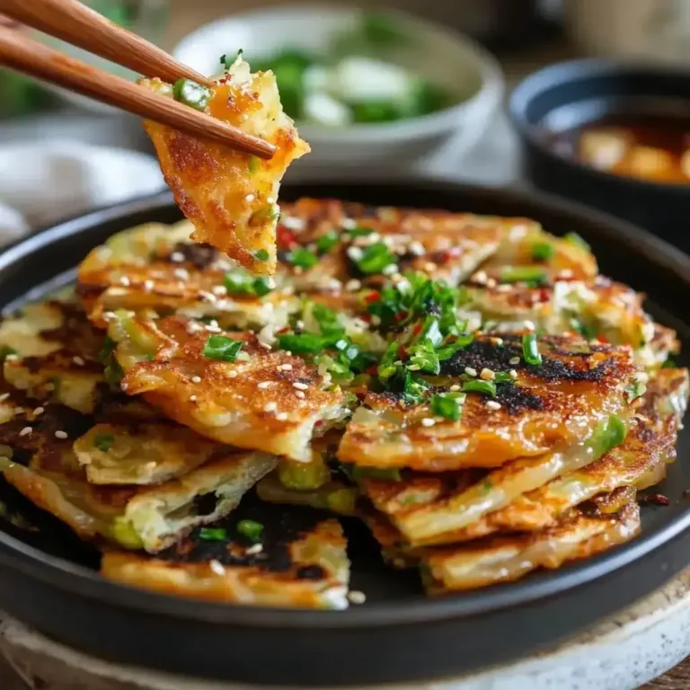 Korean Pancakes (Pajeon)