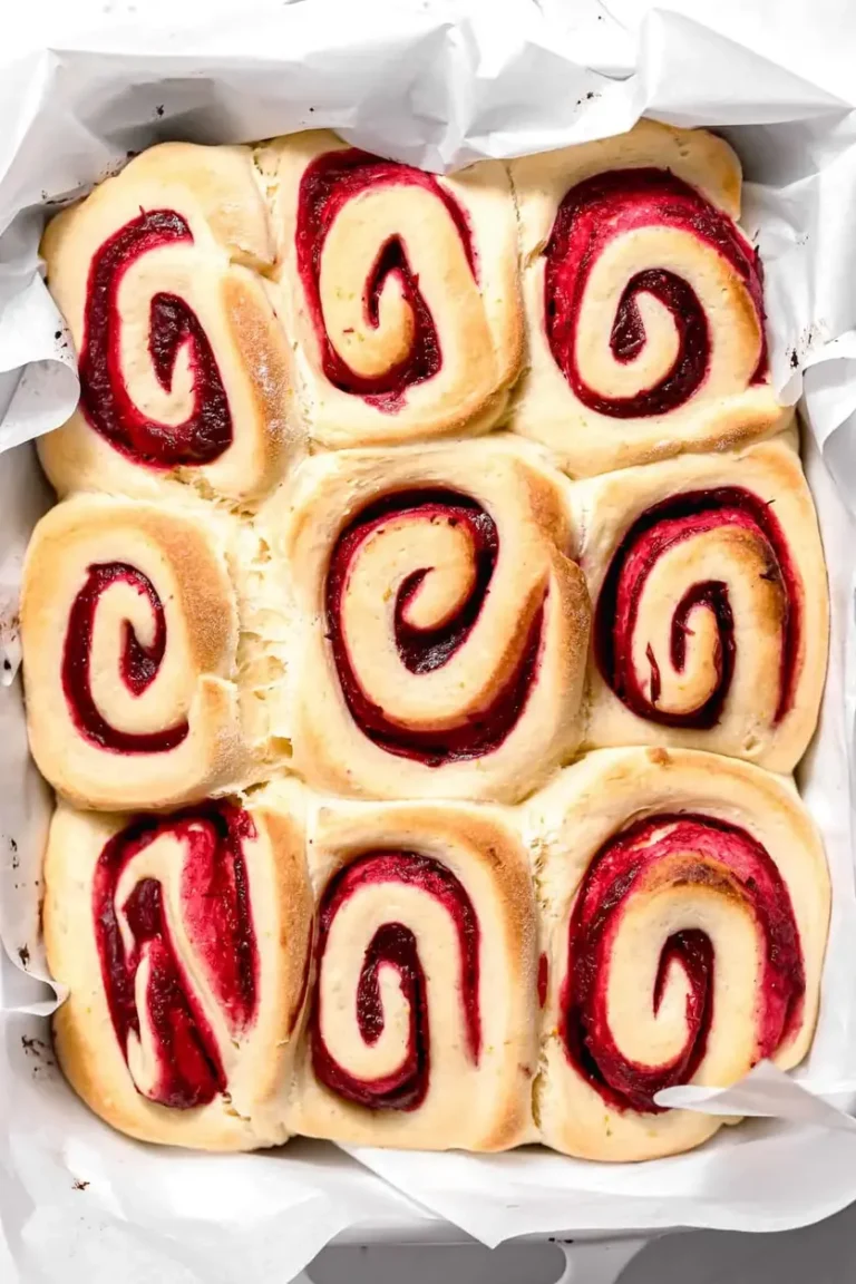 Cranberry Orange Cinnamon Rolls