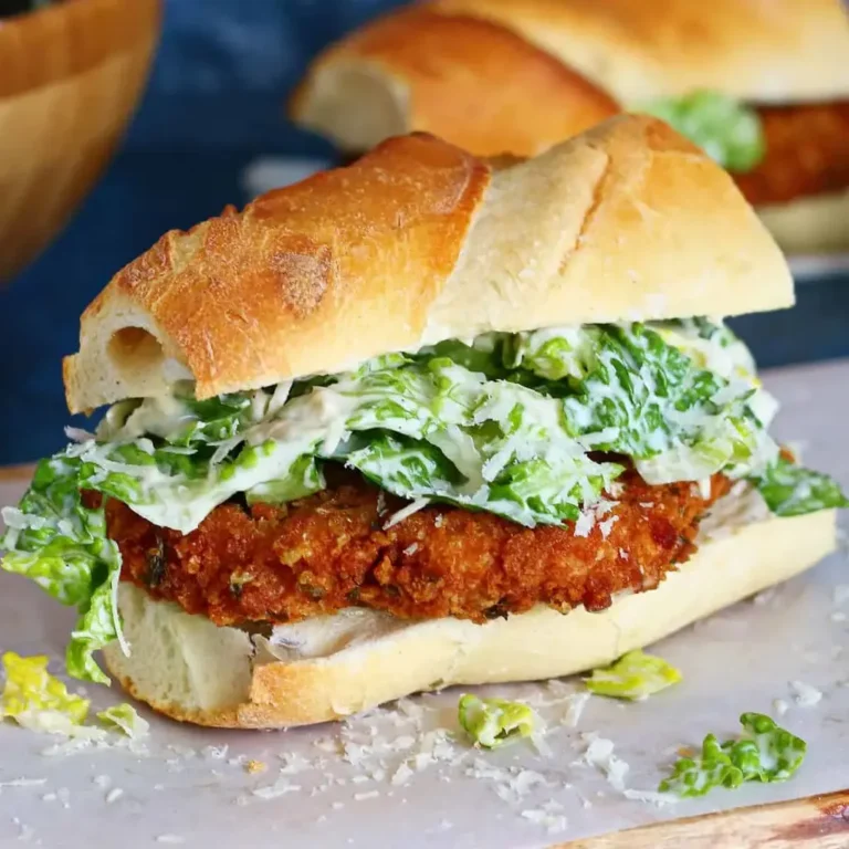 Crispy Chicken Caesar Sandwich – Chili to Choc