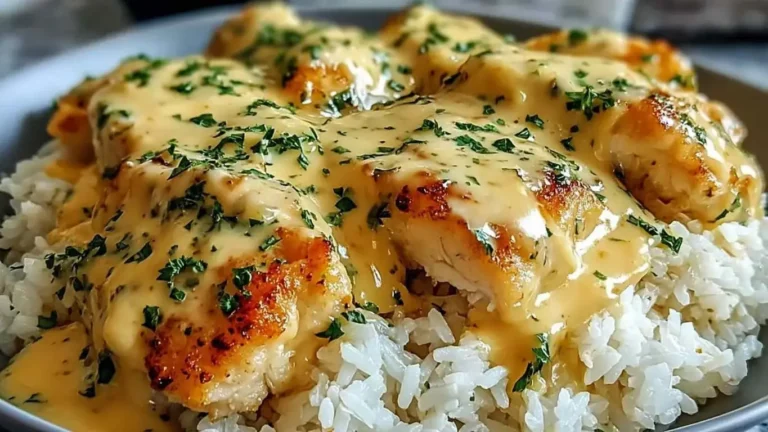 Smothered Chicken and Rice | Hearty One-Pan Meal