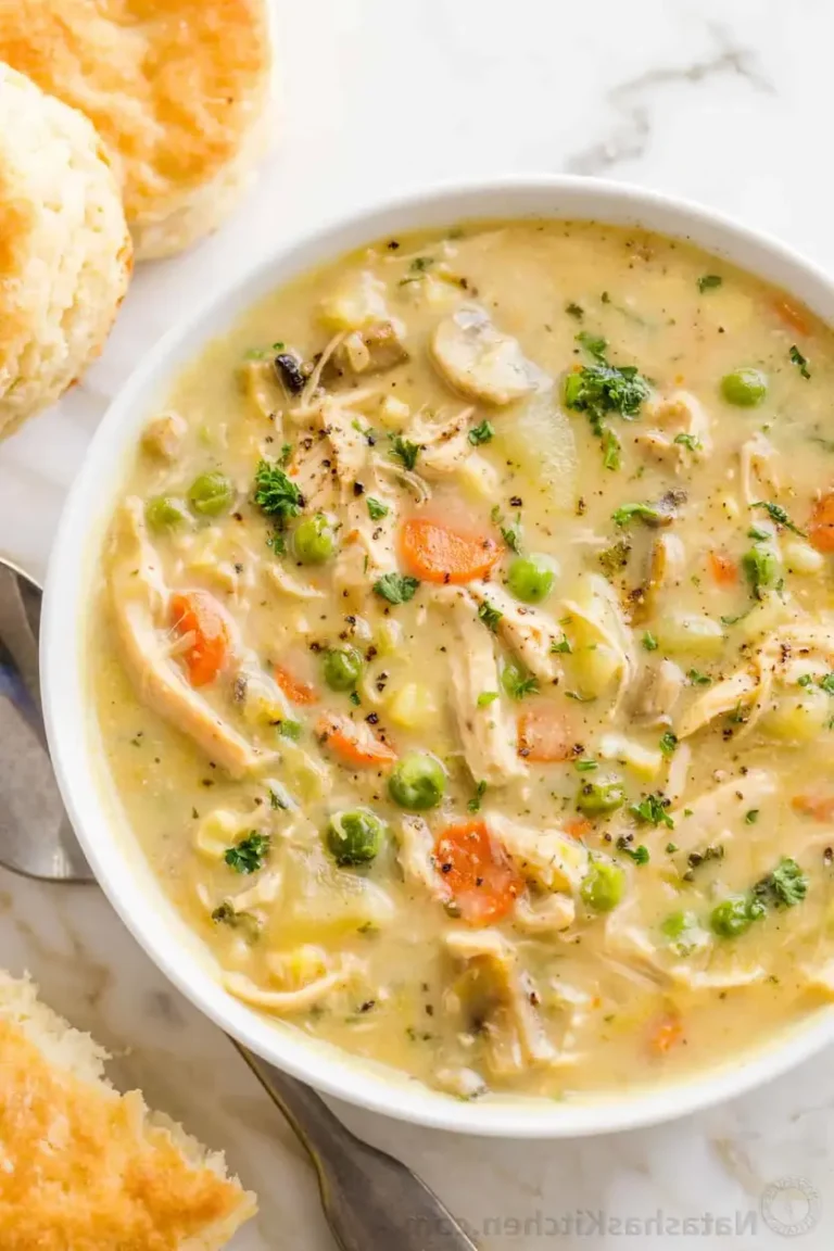 (The BEST) Chicken Pot Pie Soup Recipe