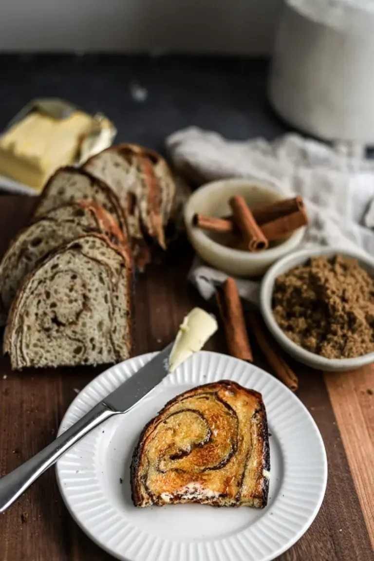 Cinnamon Sugar Swirl Sourdough Bread