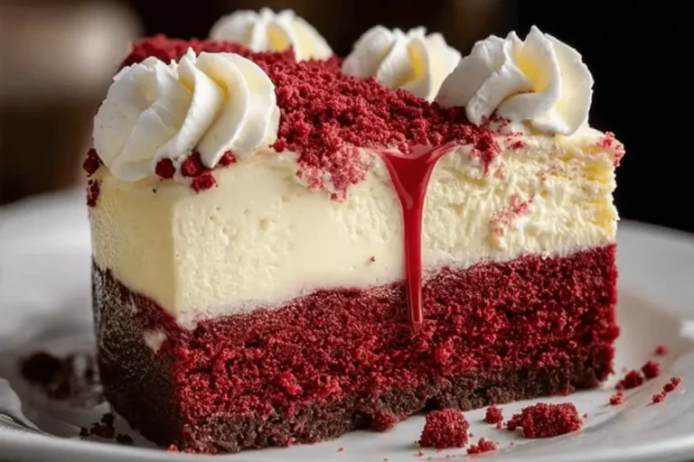 Knock You Naked Red Velvet Cheesecake 🍰❤️ | A Bold, Beautiful Layered Dessert That Turns Heads