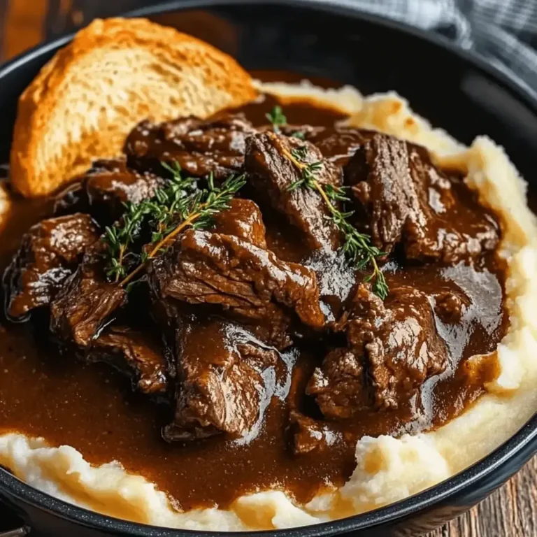 The Best Slow Cooker Beef Manhattan Recipe