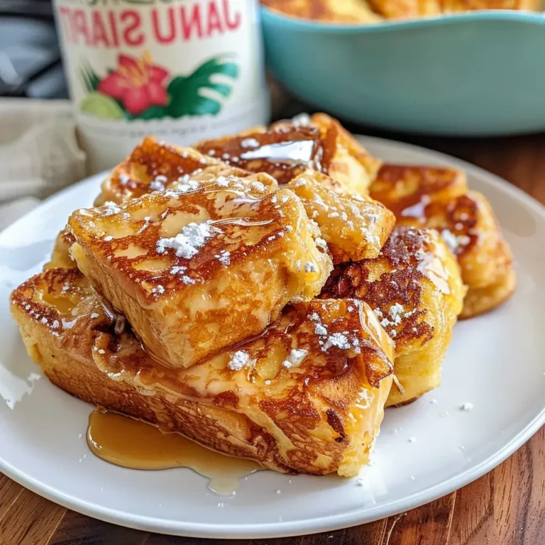 Hawaiian Roll French Toast