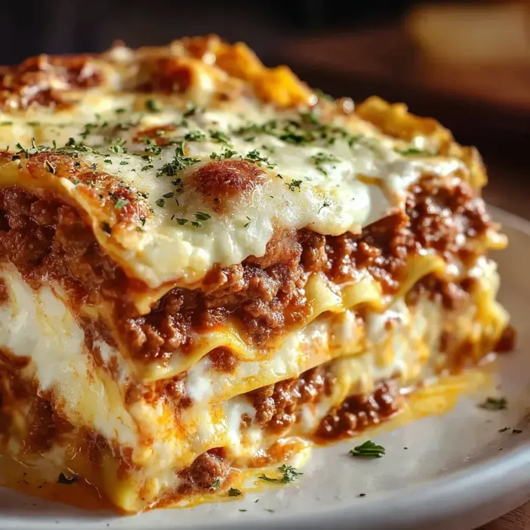 Creamy Million Dollar Lasagna – Irresistible Baked Bliss