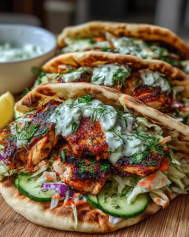 Flavor-Packed Chicken Pitas