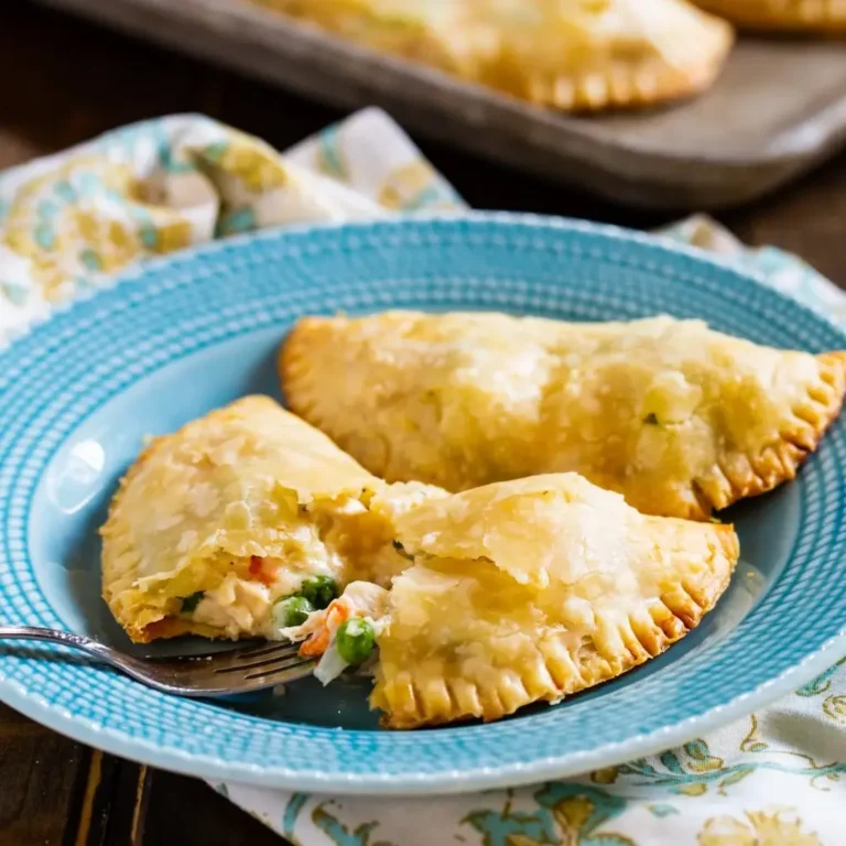 Chicken Pot Pie Turnovers